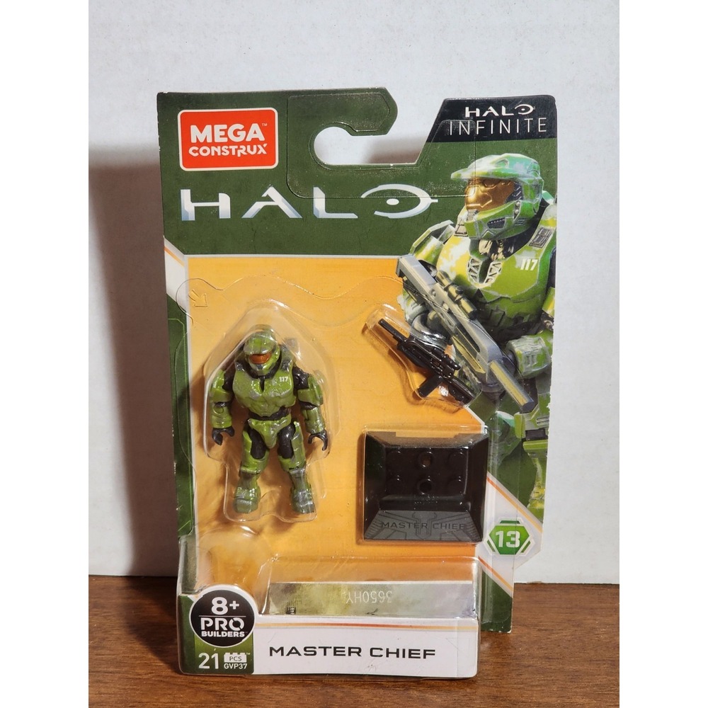 Mega Construx Halo MASTER CHIEF Infinite Series 13 Mini‎ Figure (GVP37) - New